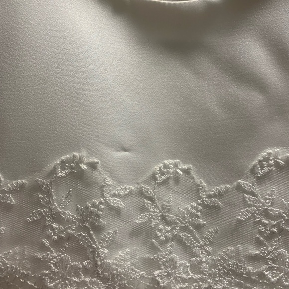 Formal girls dress Size 6 - white/ivory - Picture 4 of 8